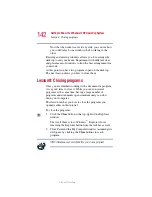 Предварительный просмотр 142 страницы Toshiba Satellite 2410 Series User Manual