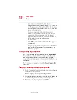 Предварительный просмотр 184 страницы Toshiba Satellite 2410 Series User Manual