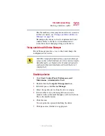 Предварительный просмотр 201 страницы Toshiba Satellite 2410 Series User Manual