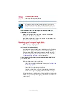 Предварительный просмотр 216 страницы Toshiba Satellite 2410 Series User Manual