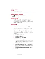 Предварительный просмотр 224 страницы Toshiba Satellite 2410 Series User Manual