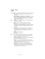 Предварительный просмотр 238 страницы Toshiba Satellite 2410 Series User Manual