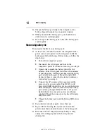 Preview for 18 page of Toshiba Satellite 2430 Series Resource Manual