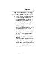 Preview for 33 page of Toshiba Satellite 2430 Series Resource Manual