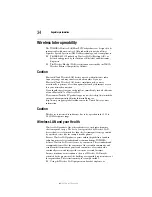 Preview for 34 page of Toshiba Satellite 2430 Series Resource Manual