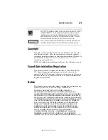 Preview for 41 page of Toshiba Satellite 2430 Series Resource Manual