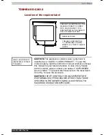 Preview for 5 page of Toshiba Satellite 2430 User Manual