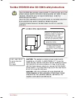 Preview for 3 page of Toshiba Satellite 2670 series User Manual