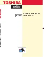 Preview for 1 page of Toshiba Satellite 2800 series User Manual