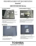 Preview for 2 page of Toshiba Satellite 335CDS Replacement Instructions Manual