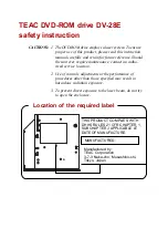 Preview for 19 page of Toshiba Satellite 5200 Series User Manual