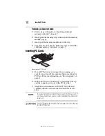 Предварительный просмотр 10 страницы Toshiba Satellite 5205 Series Resource Manual