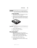 Предварительный просмотр 19 страницы Toshiba Satellite 5205 Series Resource Manual