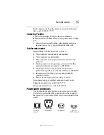 Предварительный просмотр 25 страницы Toshiba Satellite 5205 Series Resource Manual