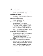 Предварительный просмотр 44 страницы Toshiba Satellite 5205 Series Resource Manual