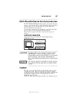 Предварительный просмотр 47 страницы Toshiba Satellite 5205 Series Resource Manual