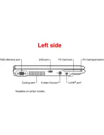 Preview for 7 page of Toshiba Satellite A135-S2286 Product Specification