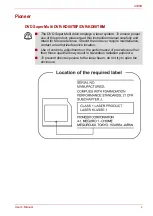 Preview for 10 page of Toshiba Satellite A300D Series User Manual