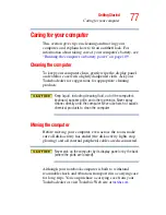 Предварительный просмотр 77 страницы Toshiba Satellite A35 Series User Manual