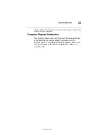 Preview for 23 page of Toshiba Satellite A60 Series Resource Manual