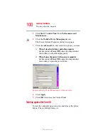 Preview for 100 page of Toshiba Satellite A70 User Manual