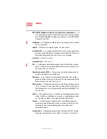 Preview for 202 page of Toshiba Satellite A70 User Manual