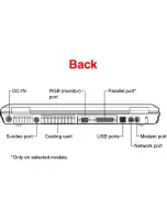 Preview for 11 page of Toshiba Satellite A75 Specification Sheet