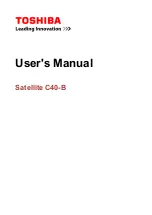 Toshiba Satellite C40-B Series User Manual preview