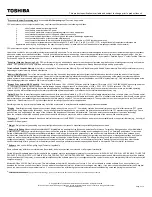 Preview for 3 page of Toshiba Satellite C645D Specifications