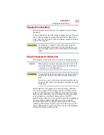 Preview for 43 page of Toshiba Satellite C875D-S7220 User Manual