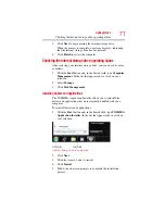 Preview for 71 page of Toshiba Satellite C875D-S7220 User Manual