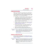 Preview for 75 page of Toshiba Satellite C875D-S7220 User Manual