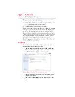 Preview for 100 page of Toshiba Satellite C875D-S7220 User Manual