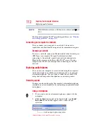 Preview for 112 page of Toshiba Satellite C875D-S7220 User Manual