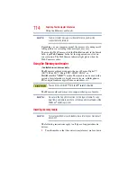 Preview for 114 page of Toshiba Satellite C875D-S7220 User Manual