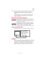 Preview for 27 page of Toshiba Satellite E200 Series User Manual