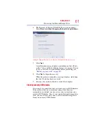 Preview for 61 page of Toshiba Satellite E200 Series User Manual