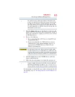 Preview for 63 page of Toshiba Satellite E200 Series User Manual