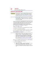 Preview for 64 page of Toshiba Satellite E200 Series User Manual