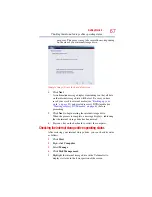Preview for 67 page of Toshiba Satellite E200 Series User Manual