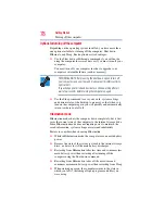 Preview for 78 page of Toshiba Satellite E200 Series User Manual