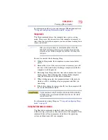 Preview for 79 page of Toshiba Satellite E200 Series User Manual