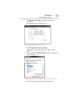 Preview for 81 page of Toshiba Satellite E200 Series User Manual