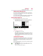 Preview for 85 page of Toshiba Satellite E200 Series User Manual