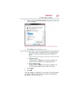 Preview for 87 page of Toshiba Satellite E200 Series User Manual