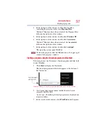 Preview for 97 page of Toshiba Satellite E200 Series User Manual