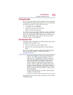 Preview for 105 page of Toshiba Satellite E200 Series User Manual