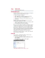 Preview for 116 page of Toshiba Satellite E200 Series User Manual