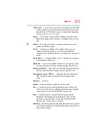 Preview for 213 page of Toshiba Satellite E200 Series User Manual