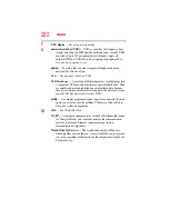 Preview for 222 page of Toshiba Satellite E200 Series User Manual